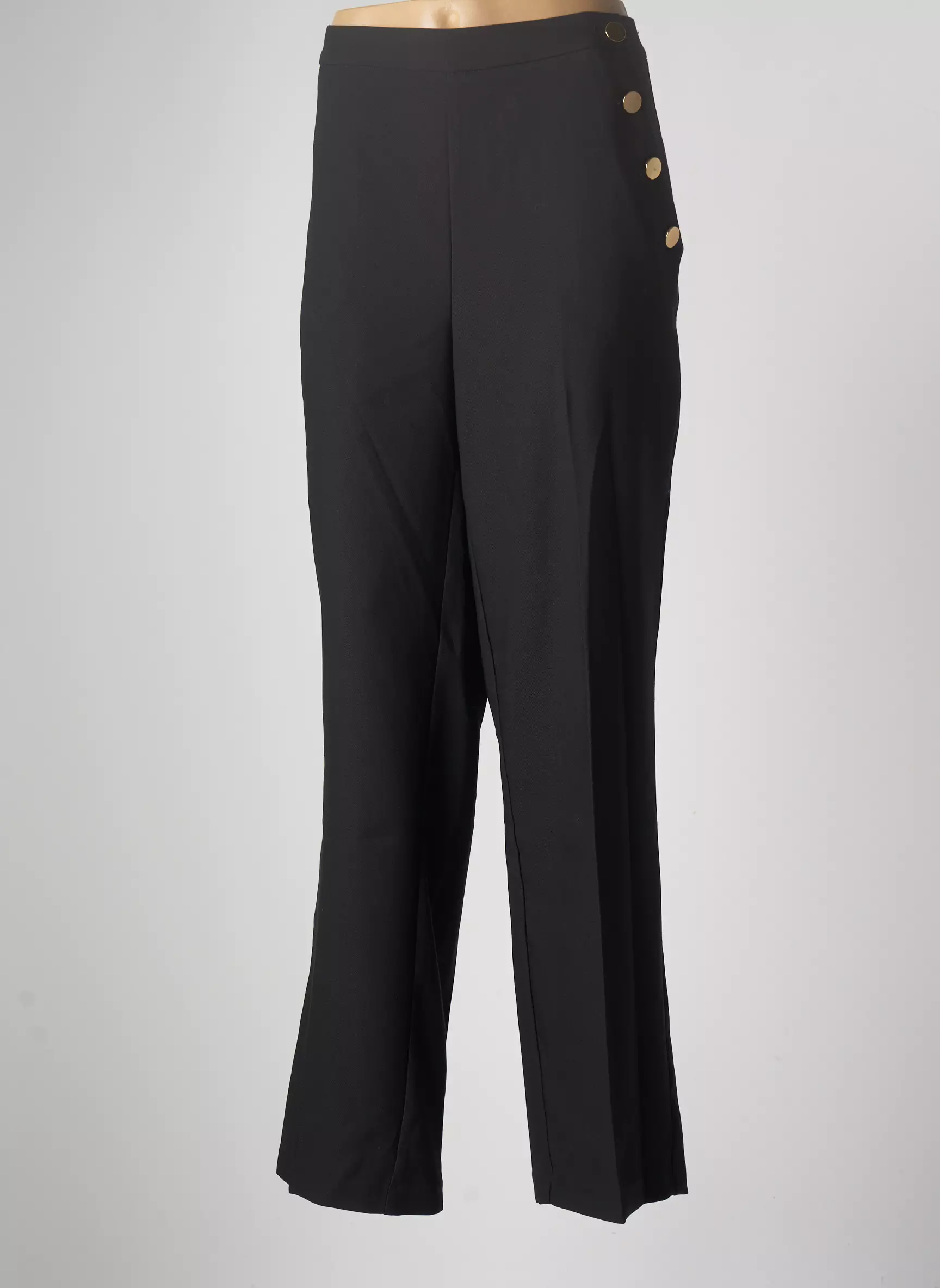 Vero Moda Pantalons Larges Femme couleur noir