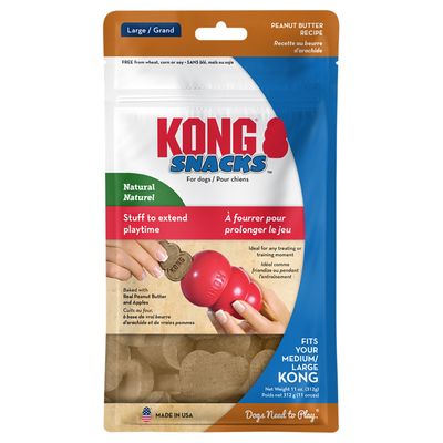 2 Stück KONG Classic Spielzeug + KONG Snacks Peanut Butter gratis!