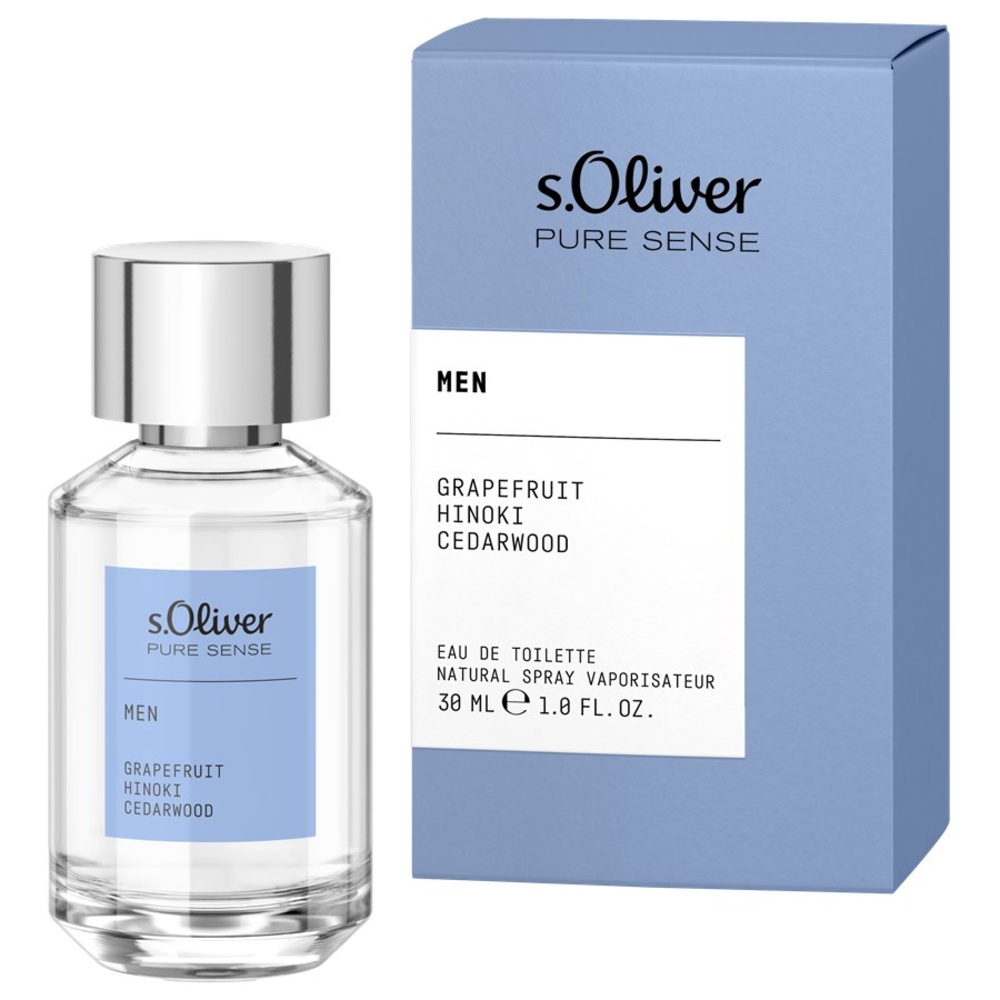 s.Oliver Pure Sense Men Eau de Toilette Spray Eau de toilette