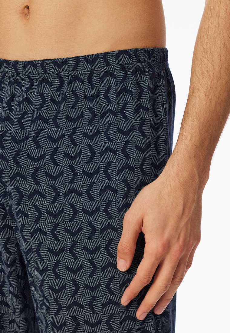 Schlafanzug lang linde - Casual Essentials