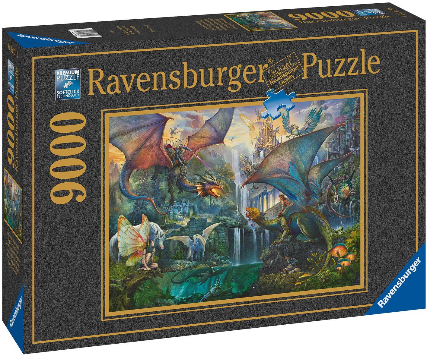 Ravensburger Puzzle Zauberhafter Drachenwald, 9000 Puzzleteile, Made in Germany, FSC® - schützt Wald - weltweit
