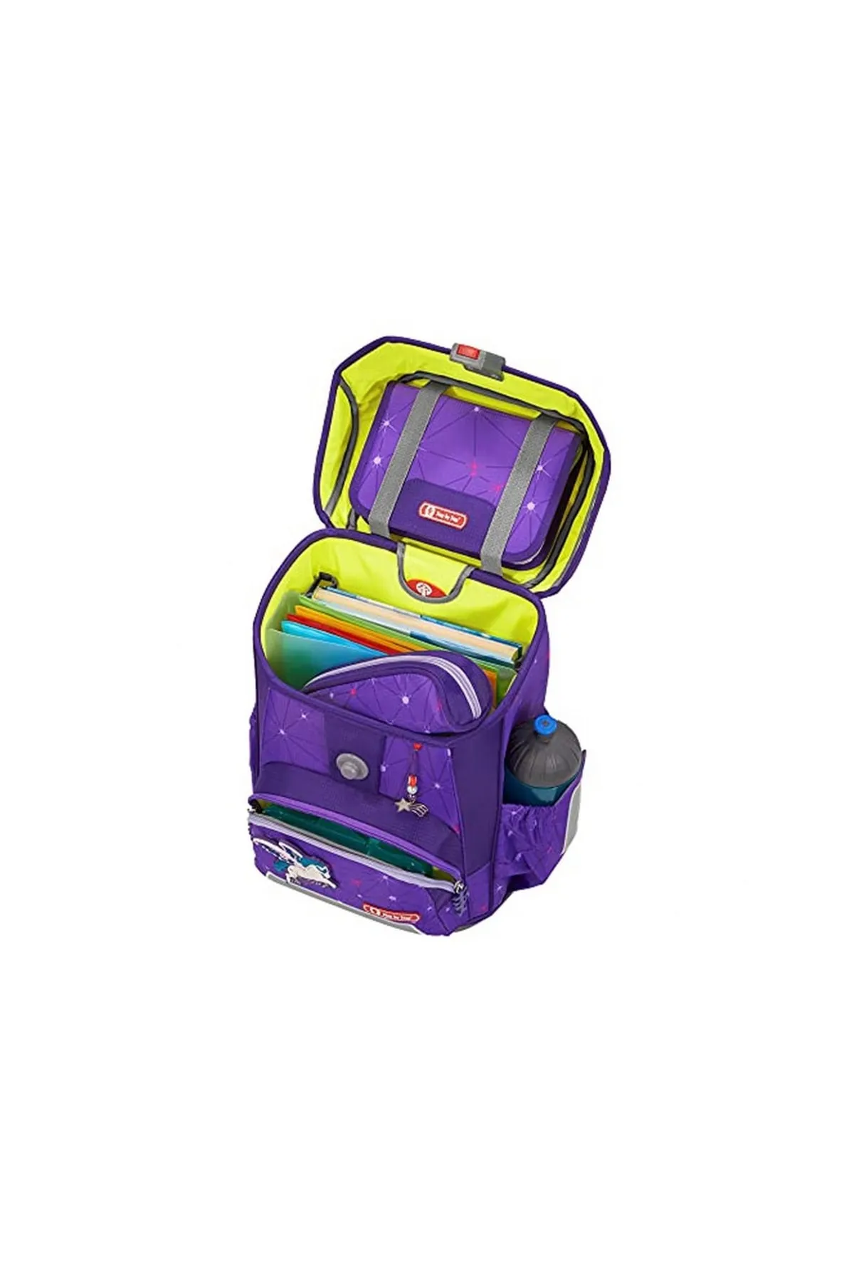 Step By Step  Rucksack - Lila - Unifarben
