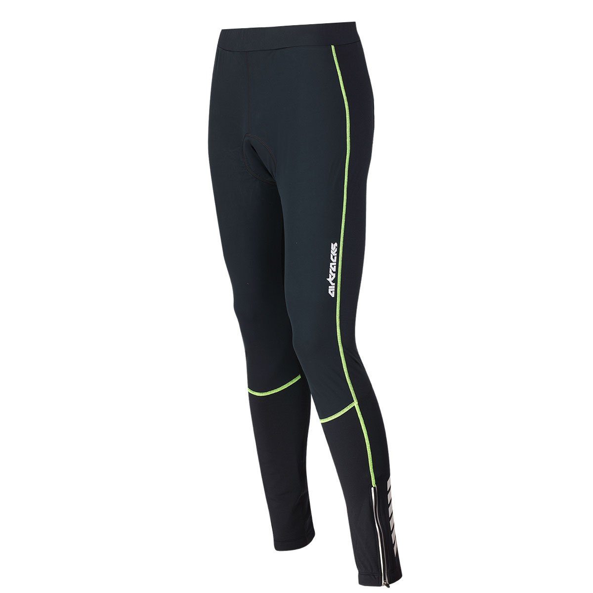 Airtracks Fahrradhose Herren Thermo Radtrikot Set Pro Windstopper (Fahrradtrikot Set, 2-tlg) Thermo Fahrradhose lang + Thermo Fahrradtrikot Langarm, für Herbst-Winter  S M L XL XXL XXXL