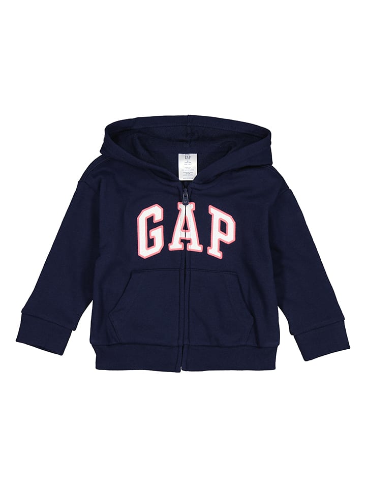 GAP Sweatjacke in Dunkelblau günstig kaufen