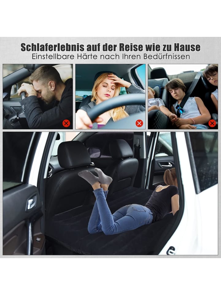 COSTWAY 2in1 Luftmatratze Auto in Schwarz günstig kaufen onesize