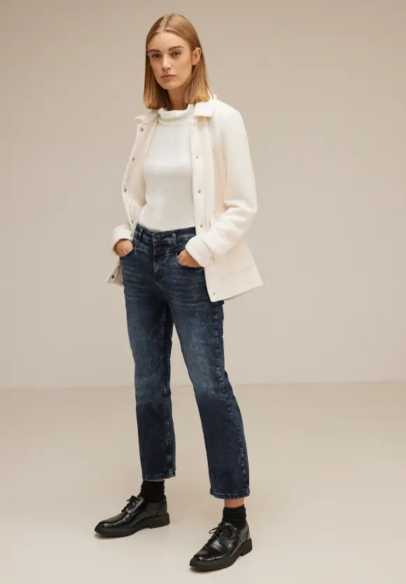 Street One Casual Fit Kick Flared Jeans