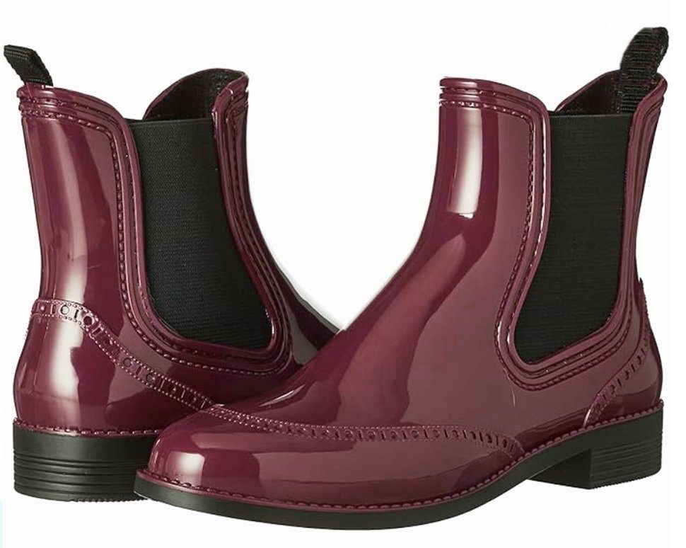 Beck Damen Chelsea Regenstiefel City Gummistiefel (elegante Stiefelette für trockene Füße bei Regenwetter) robust, wasserdicht, herausnehmbare Einlegesohle
