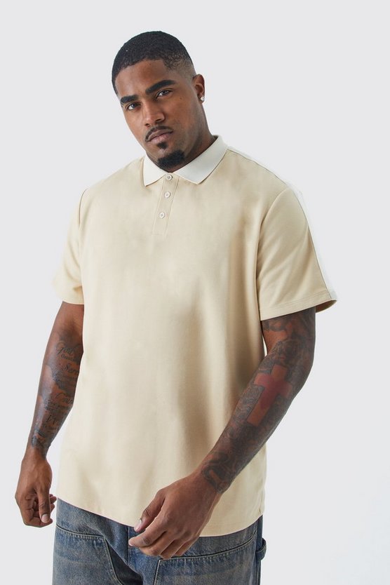 Plus Man Slim-Fit Poloshirt