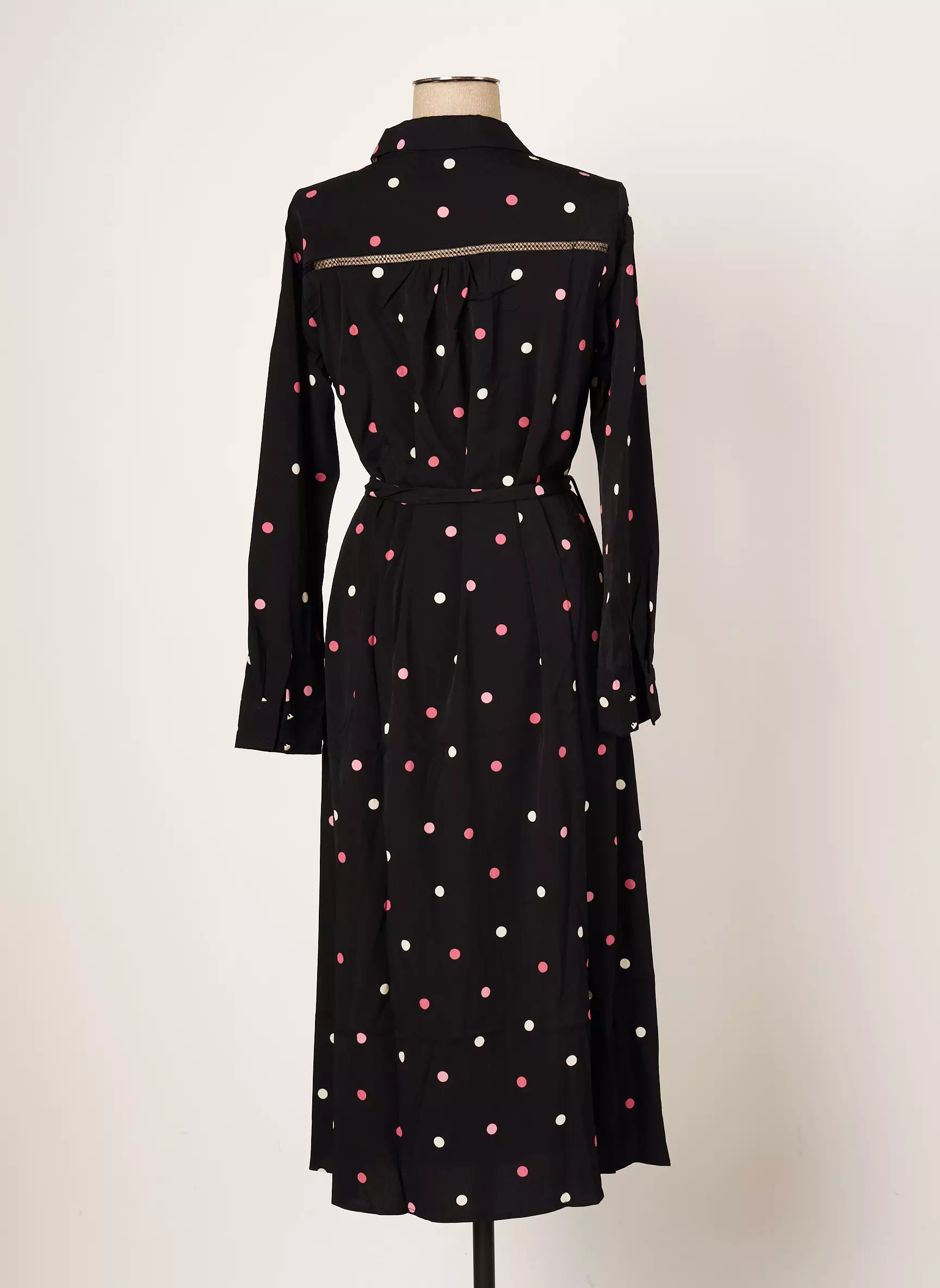 Grace Mila Robes Mi Longues Femme couleur noir