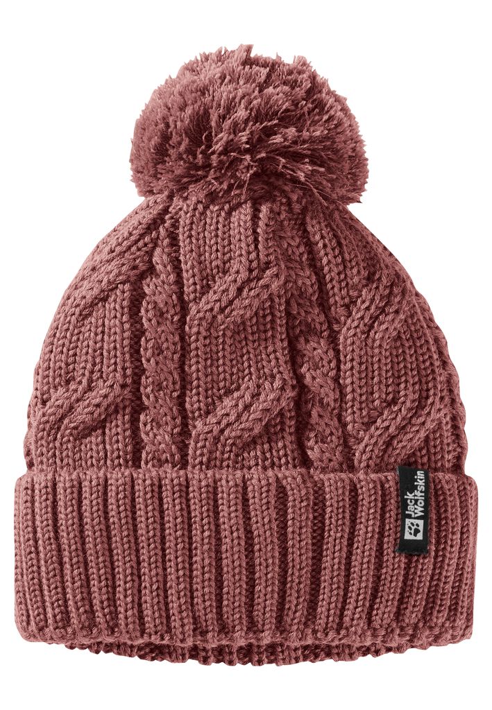 POMPOM BEANIE Winddichte Strickmütze