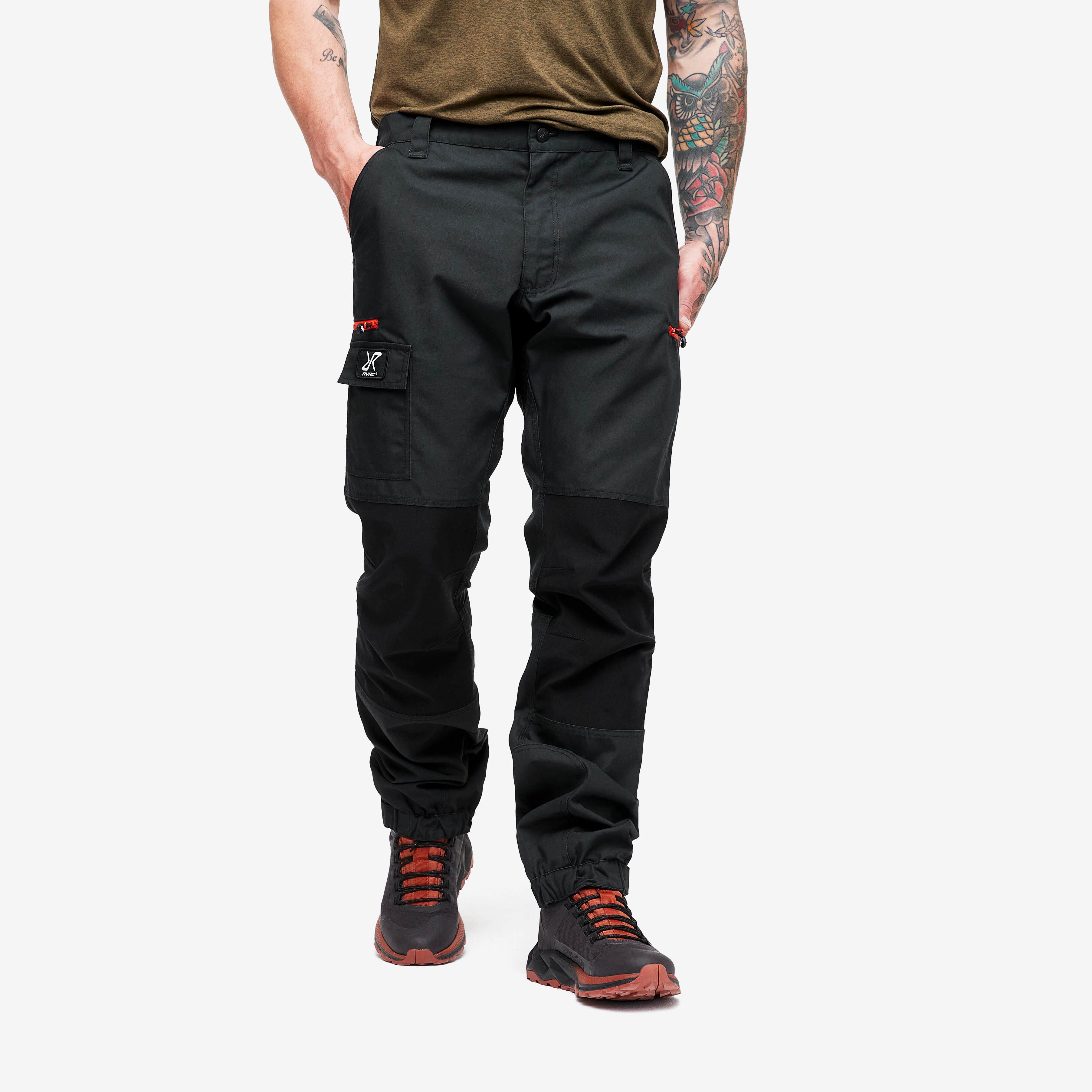 Nordwand Pants Homme Charcoal Black/Lava