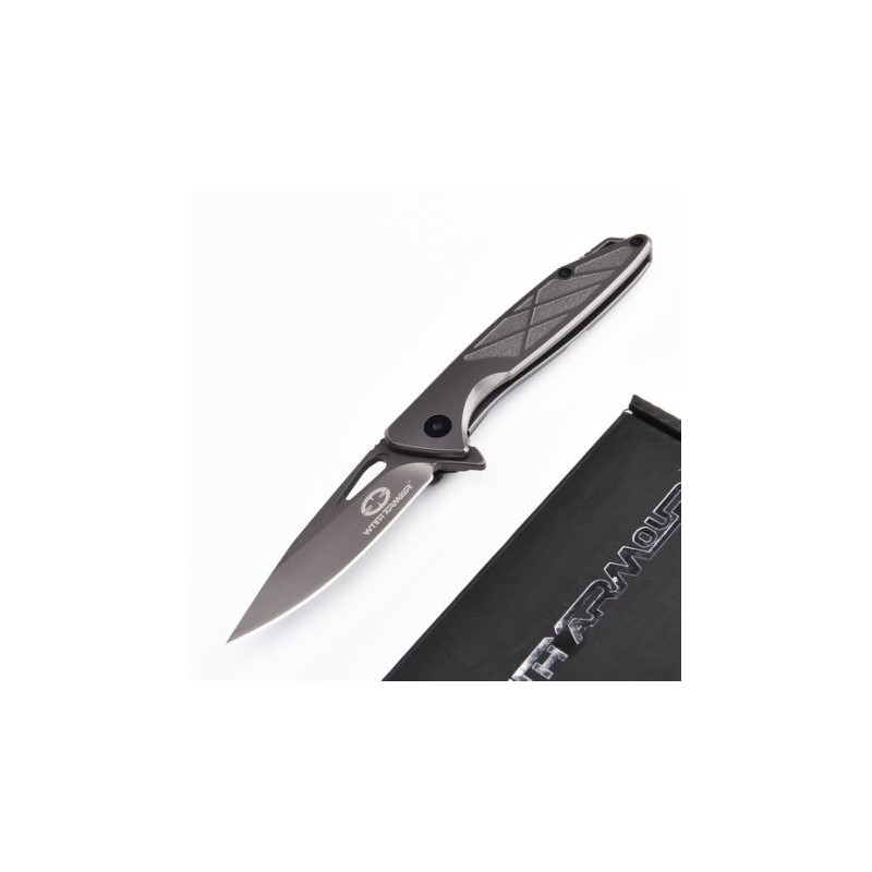 Witharmour Finches Graues Messer, Militärmesser