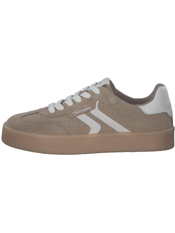 Tamaris Schnürschuhe in taupe günstig kaufen