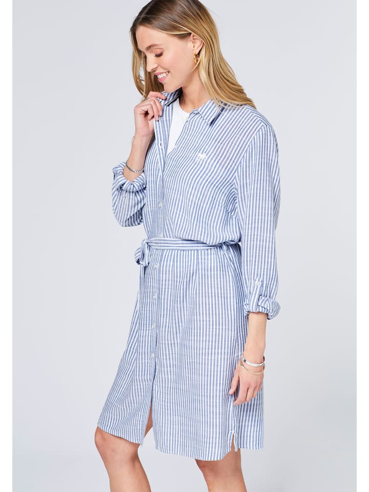 Polo Sylt Kleid in Hellblau günstig kaufen