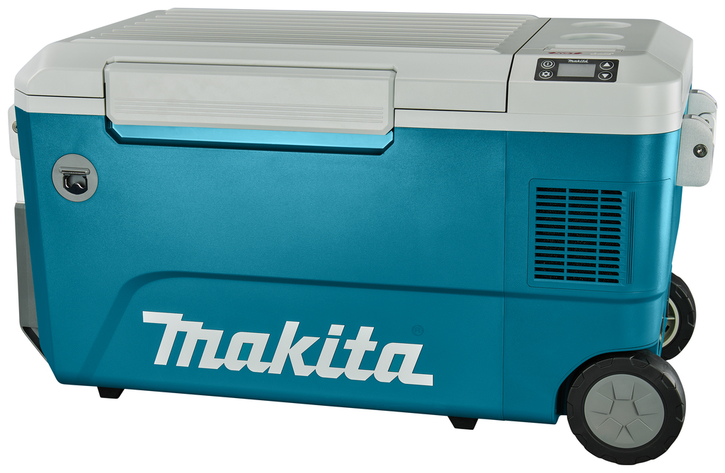 Makita CW002GZ01 18V/40V 230V Gefrier-/Kühlbox mit Heizfunktion, 50 l, ohne Akkus und Ladegerät
