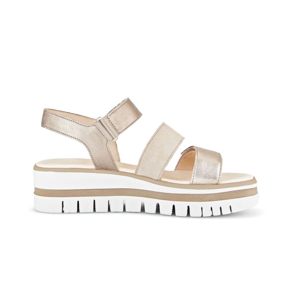 Gabor fashion Plateau Sandale beige