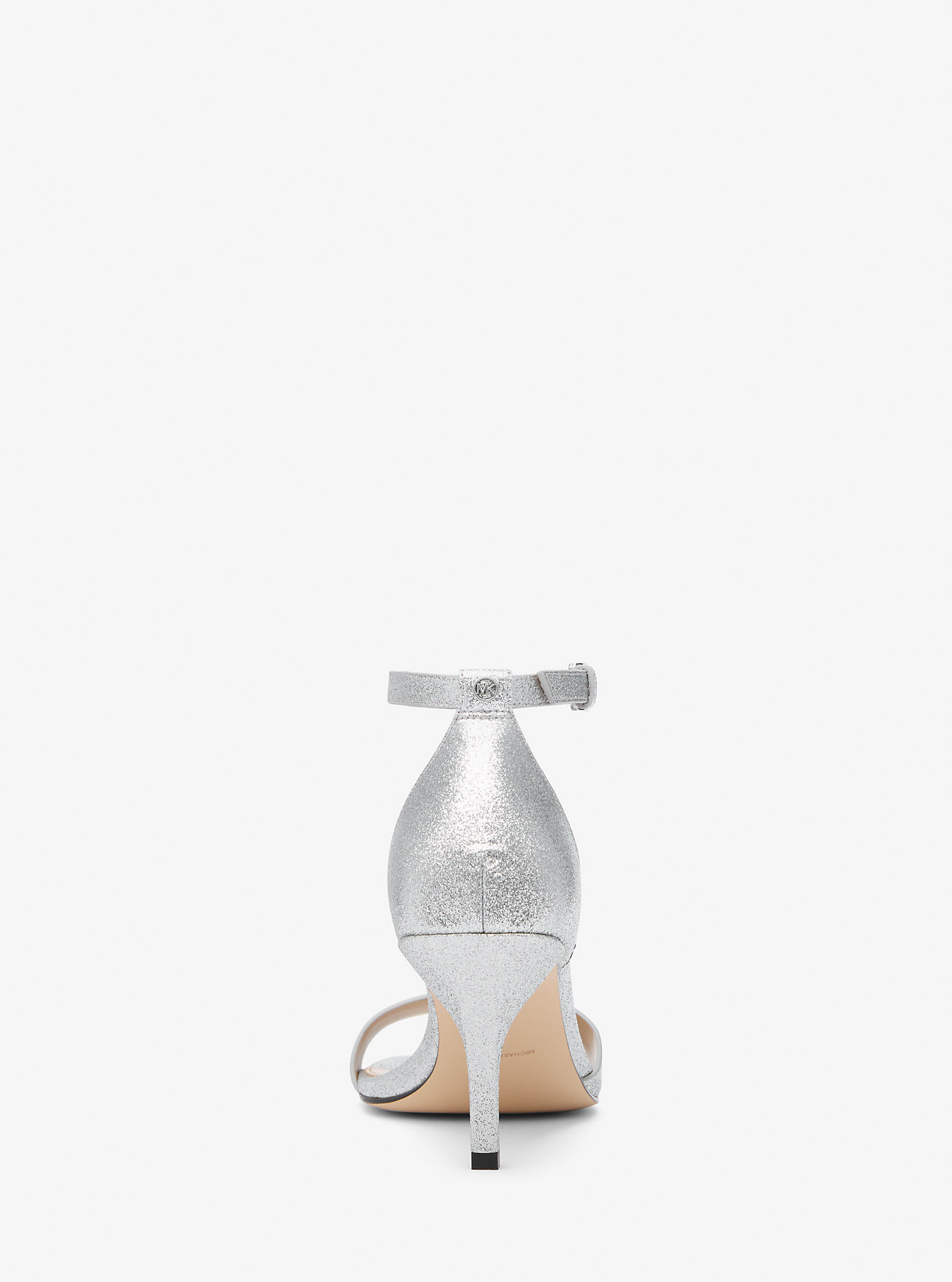Jaida Metallic Skinnsandaler - SØLV