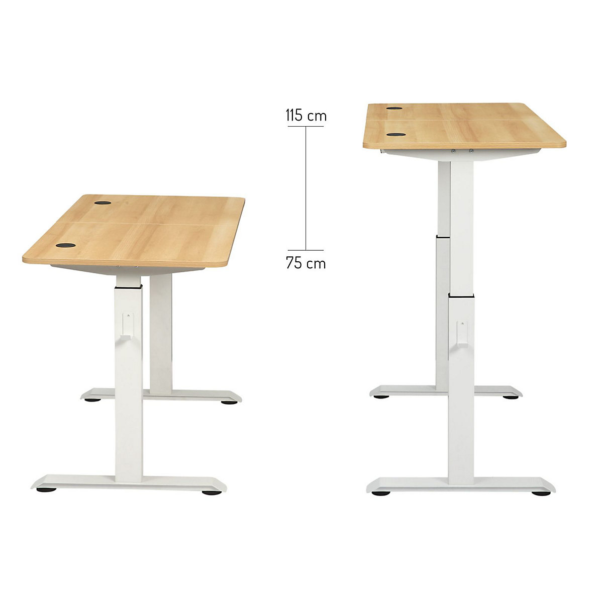 Höhenverstellbarer Schreibtisch elektrisch