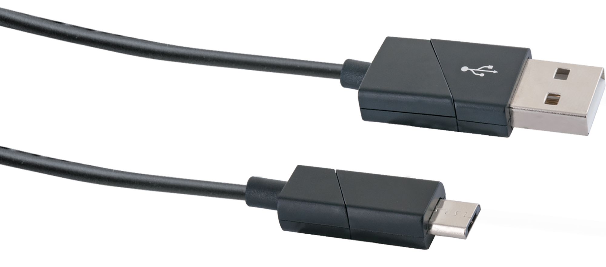 Schwaiger Micro USB 2.0 drehbare Ladekabel