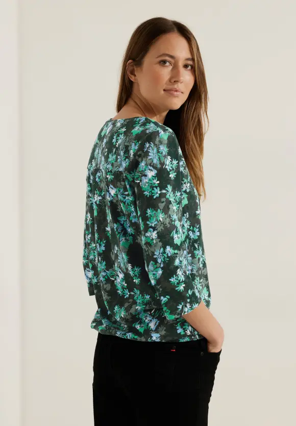 CECIL Tunikashirt mit Blumenprint