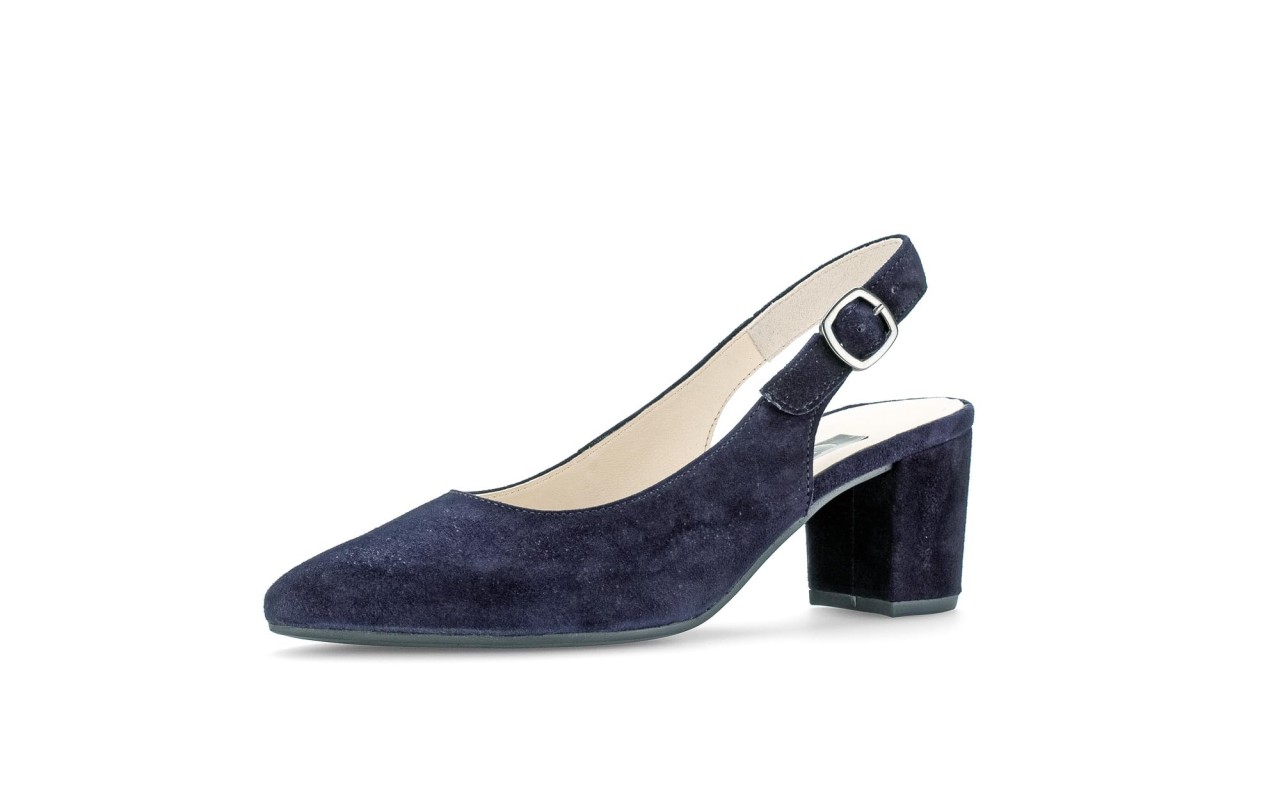 GABOR Ballerinas blau Gabor Fashion Slingpumps 41.540.16 blau
