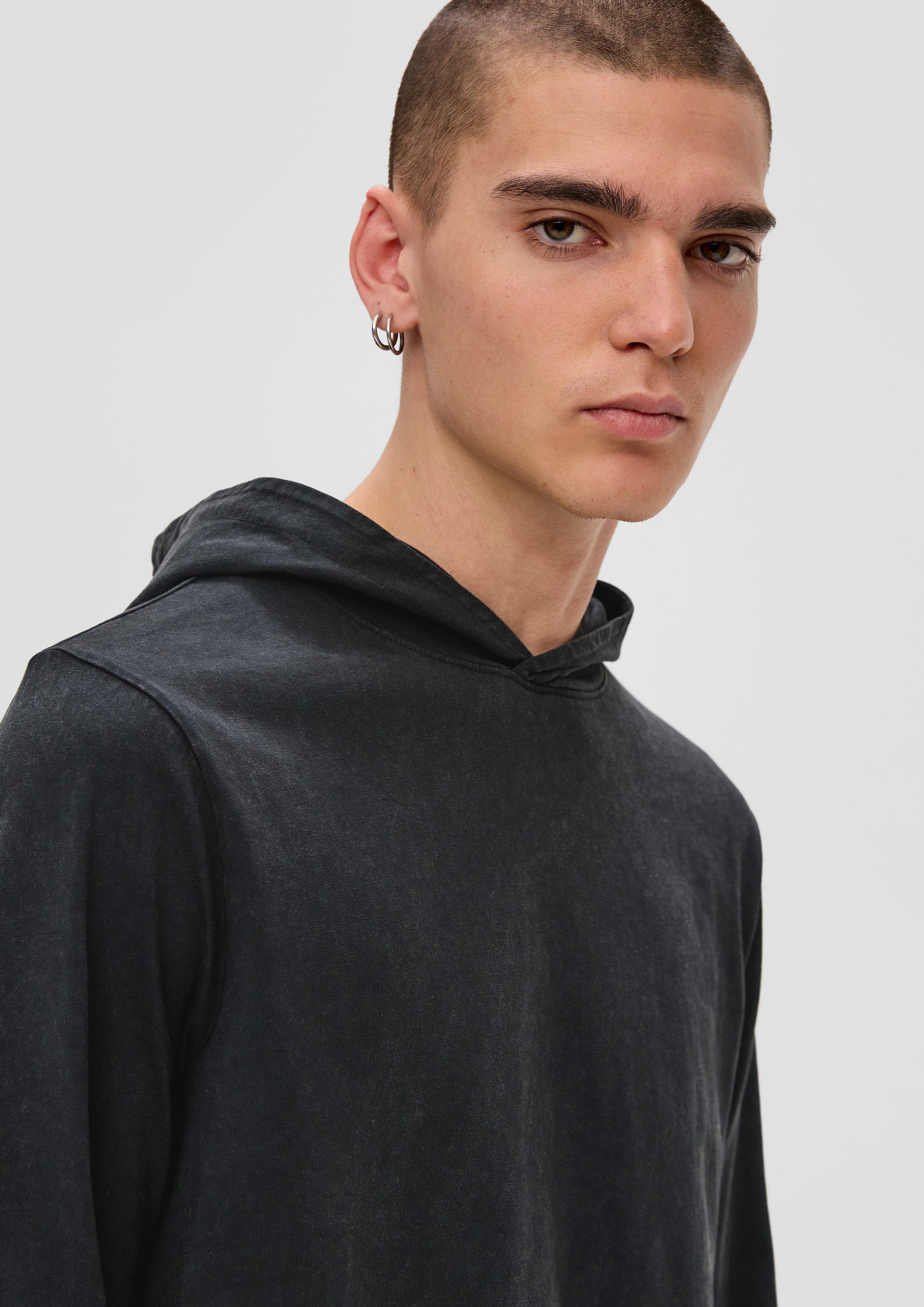 Longsleeve mit Garment Dye  2142410-9897
