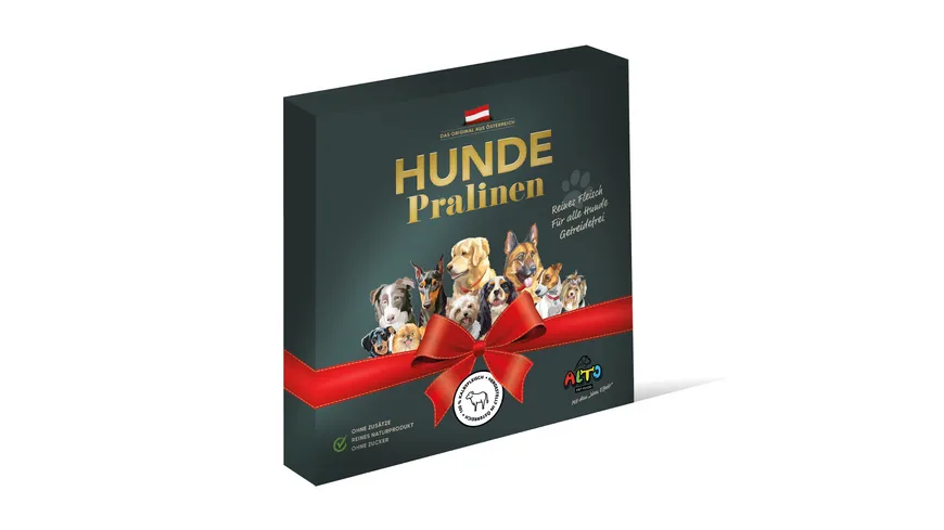 ALTO Hundepralinen aus 100 % Kalbsfleisch mit dem „Wau-Effekt“ 70 g
