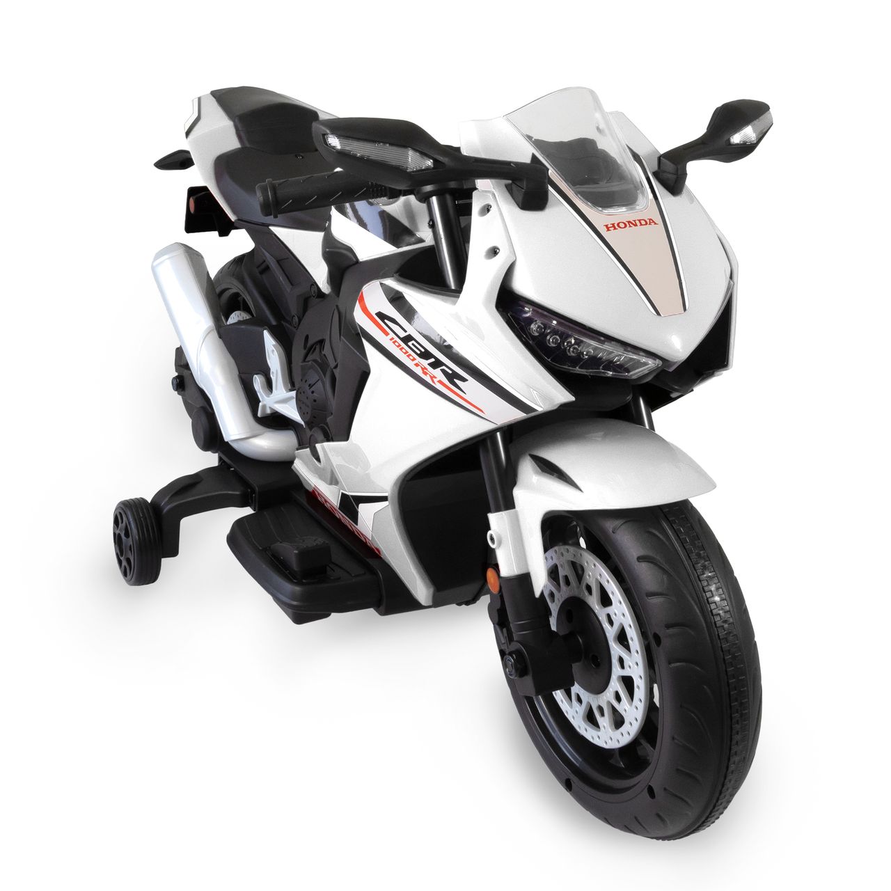 Lemodo Kindermotorrad mit abnehmbaren Stützrädern, elektrisches Kinderfahrzeug