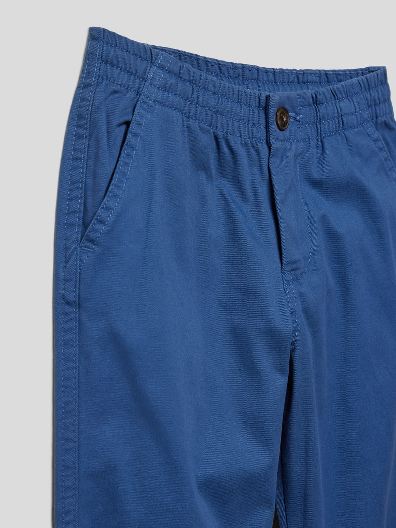 Chino mit Paspeltaschen Modell 'PREPSTER' in rauchblau