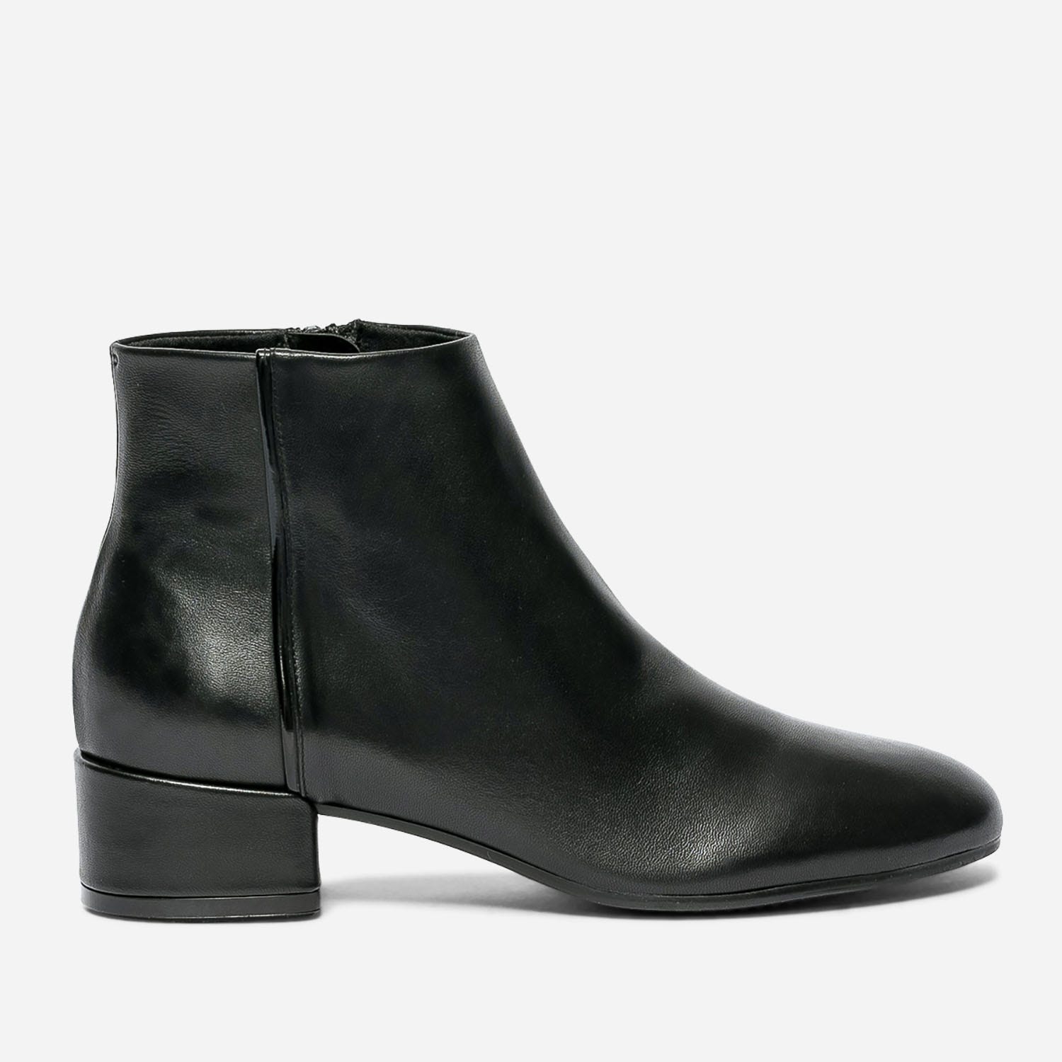 Boots noir en cuir