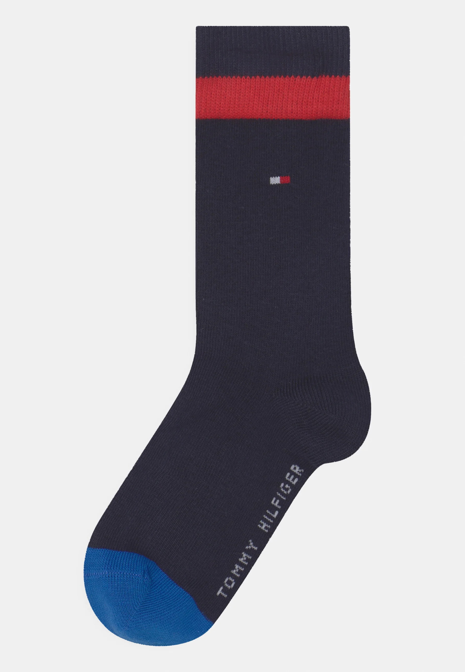 Calcetines Tommy Hilfiger para niños con rayas básicas y estrellas (paquete de 4)