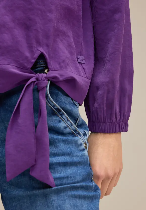 Street One Bluse mit Knotendetail