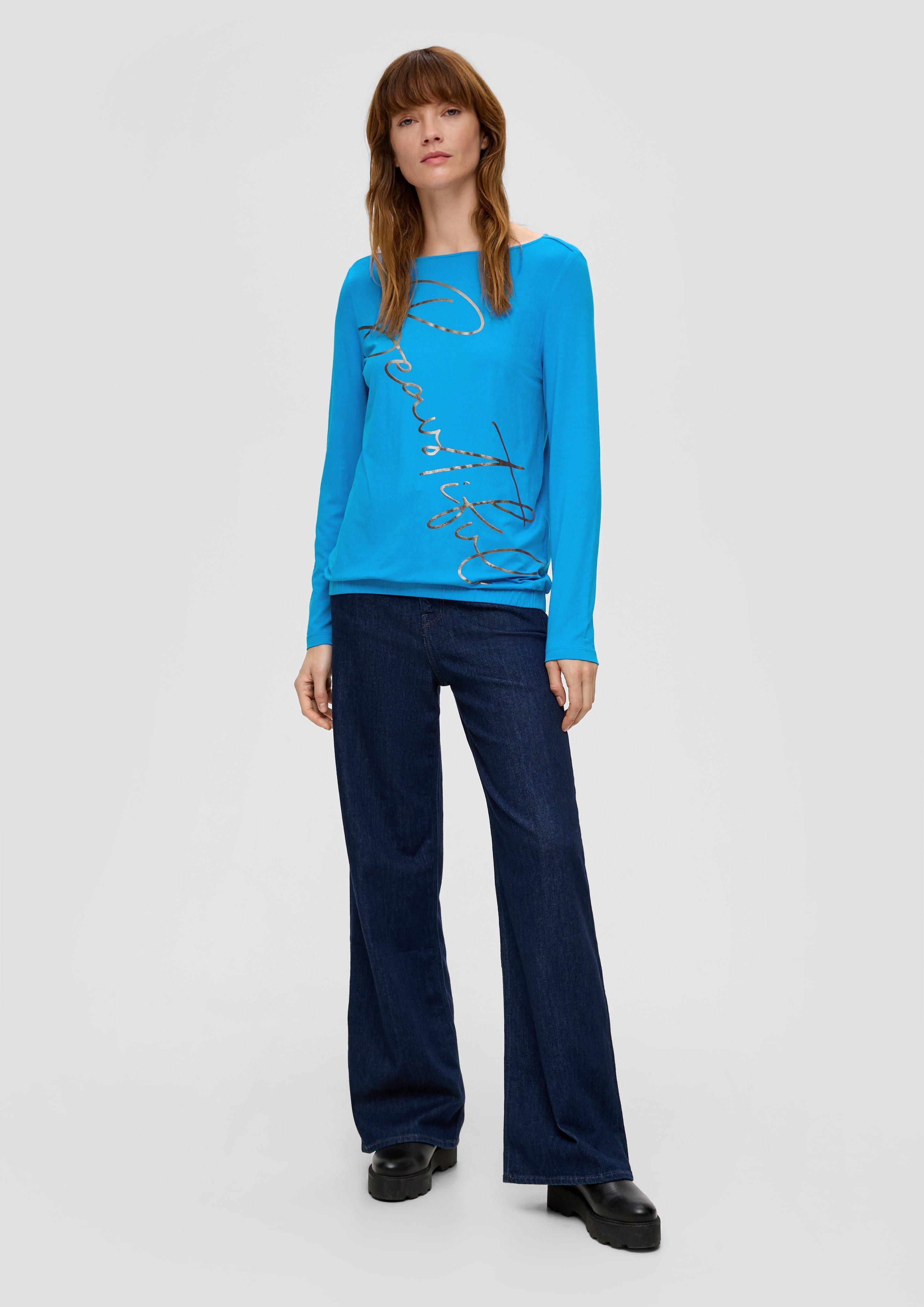 Longsleeve aus Viskosestretch  2138908-55D1