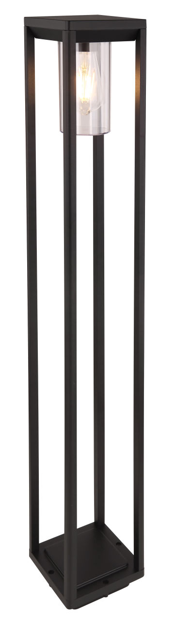 Globo Lighting - CANDELA - Außenleuchte Aluminium Druckguss schwarz matt, 1x E27 LED