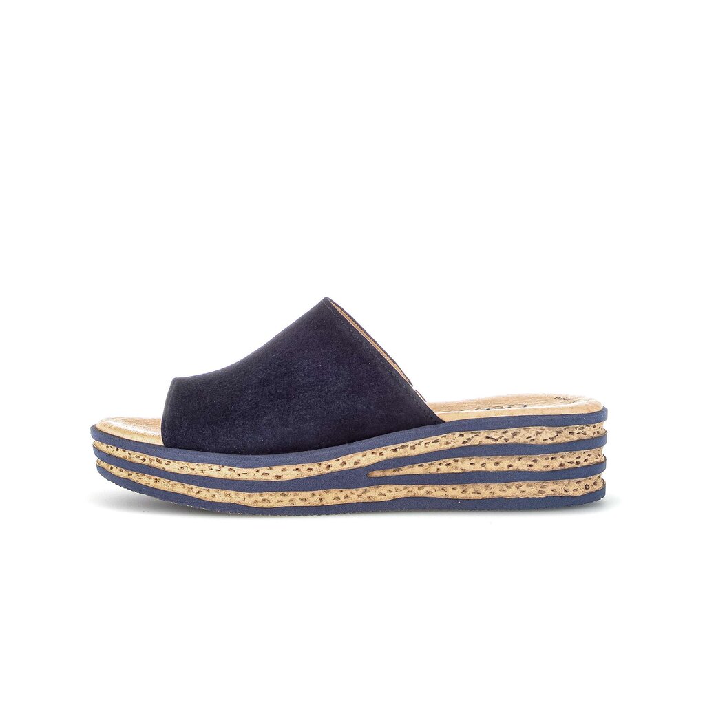Gabor fashion Pantolette blau