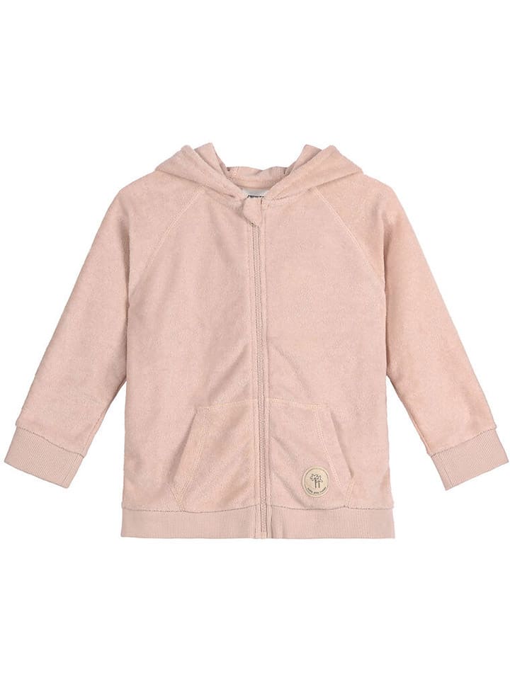 Lässig Sweatjacke in Rosa günstig kaufen