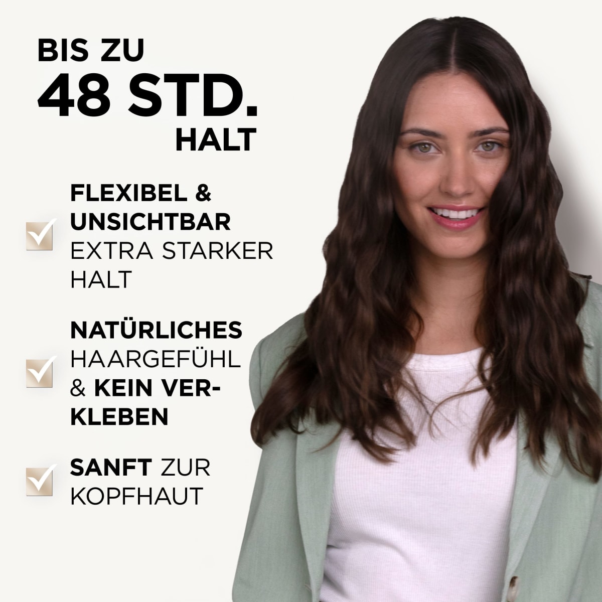 Haarspray Invisible Hold, Extra starker Halt, 250 ml