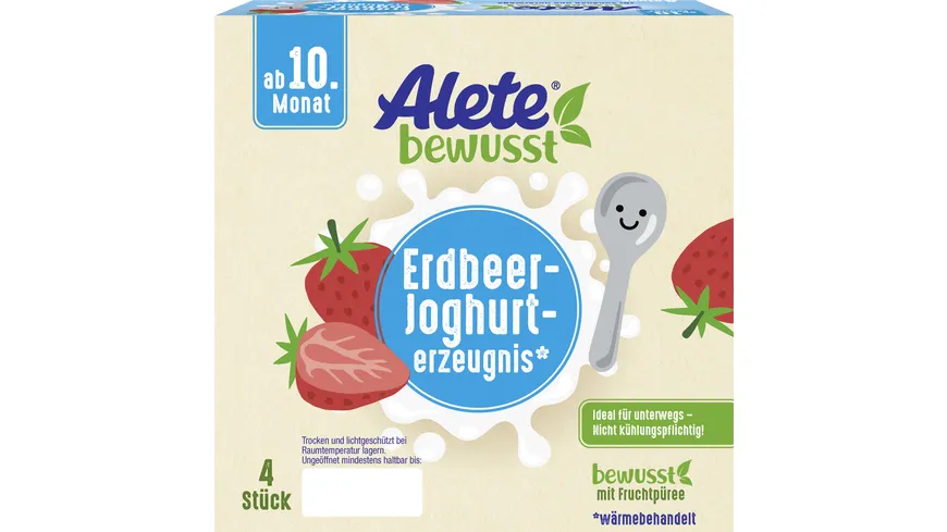 Alete Erdbeer-Joghurterzeugnis ab 10. Monat 400 g