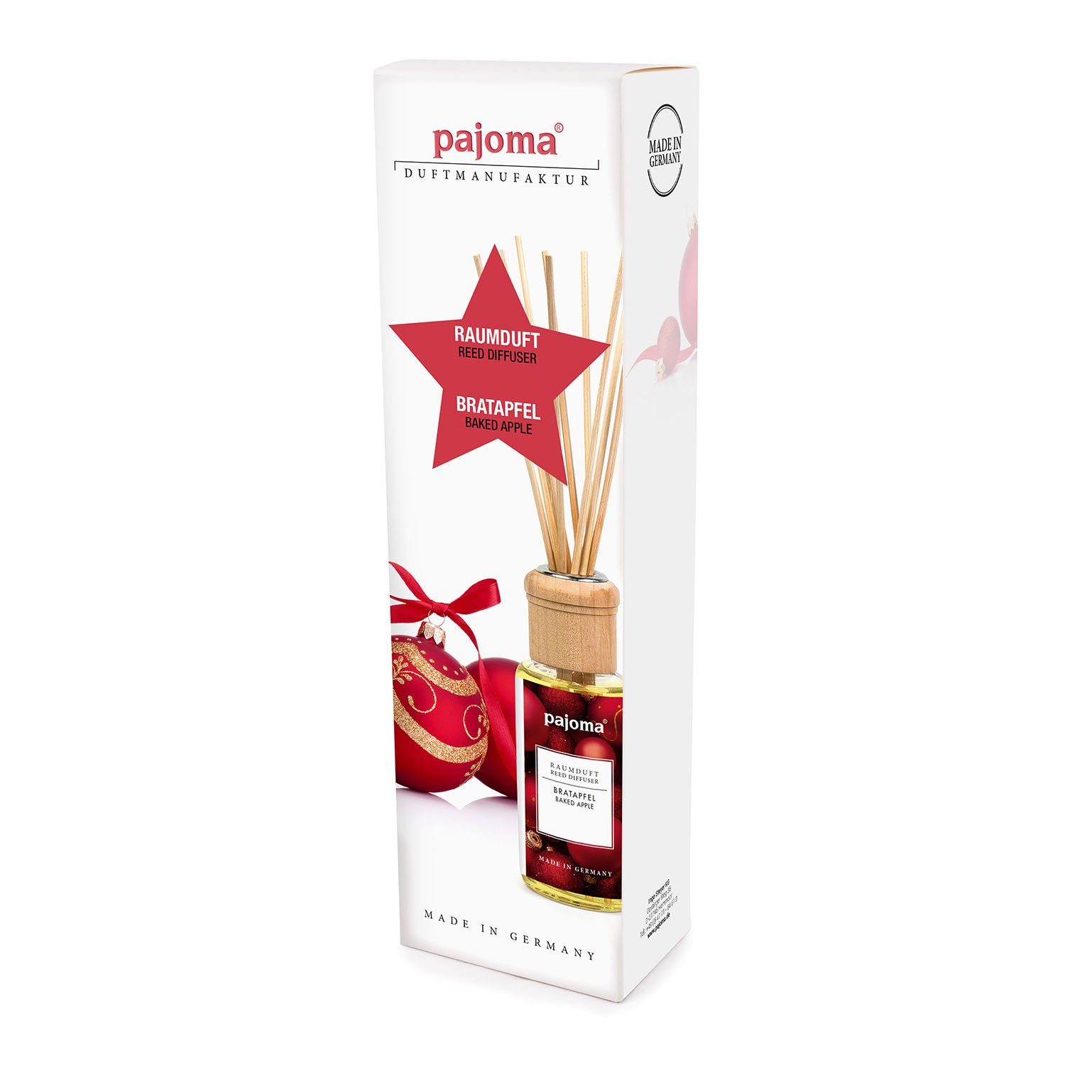 pajoma® Raumduft Bratapfel, 100 ml, Lufterfrischer in Geschenkverpackung