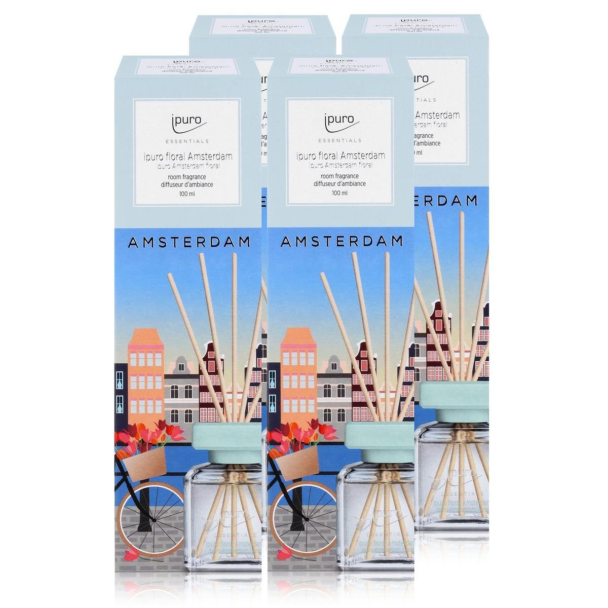IPURO Raumduft Ipuro floral Amsterdam Raumduft 100ml- Duftöl Raumduft Lufterfrischer