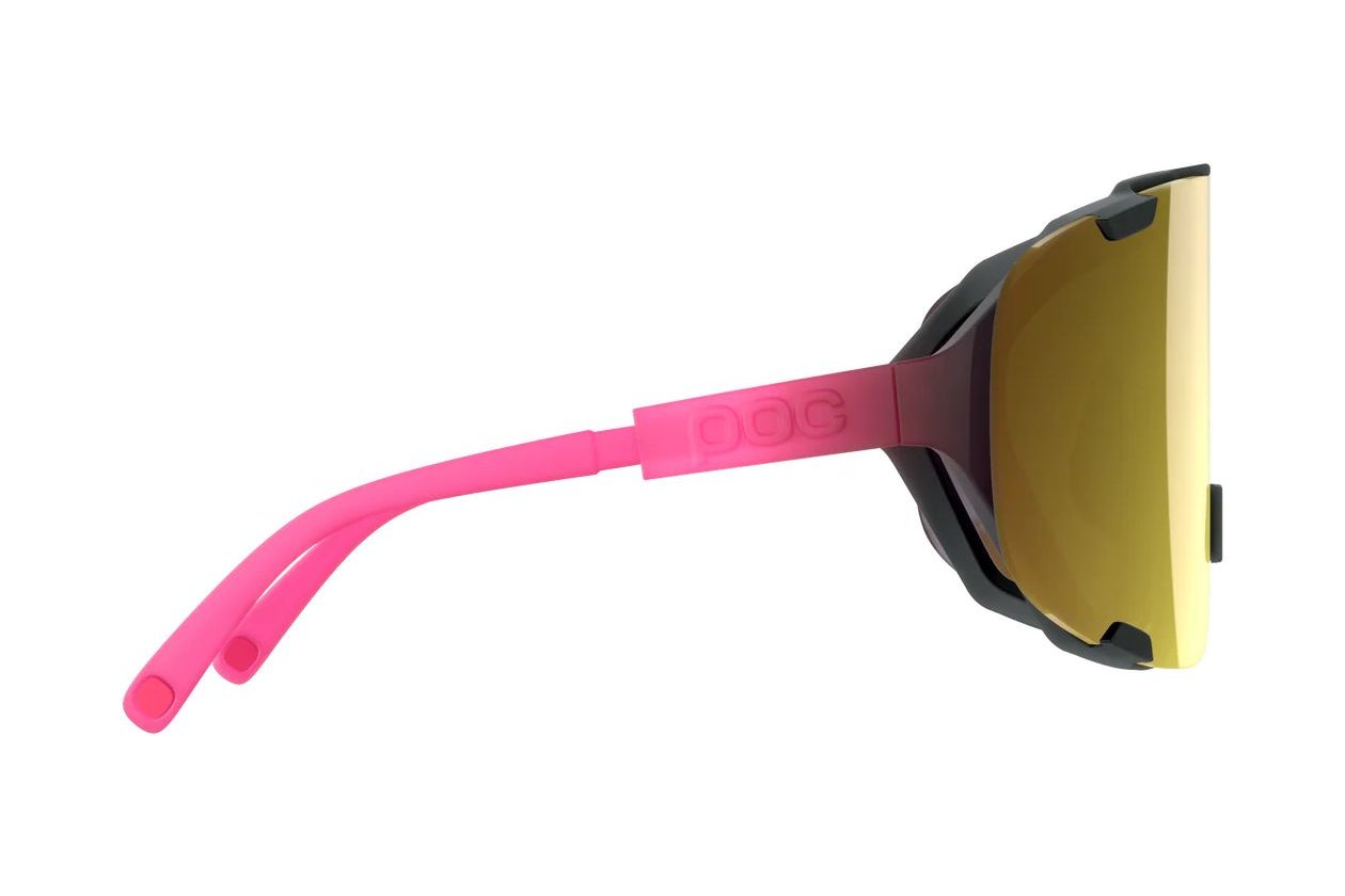 POC Devour - Fluorescent Pink/Uranium Black Translucent/Violet/G