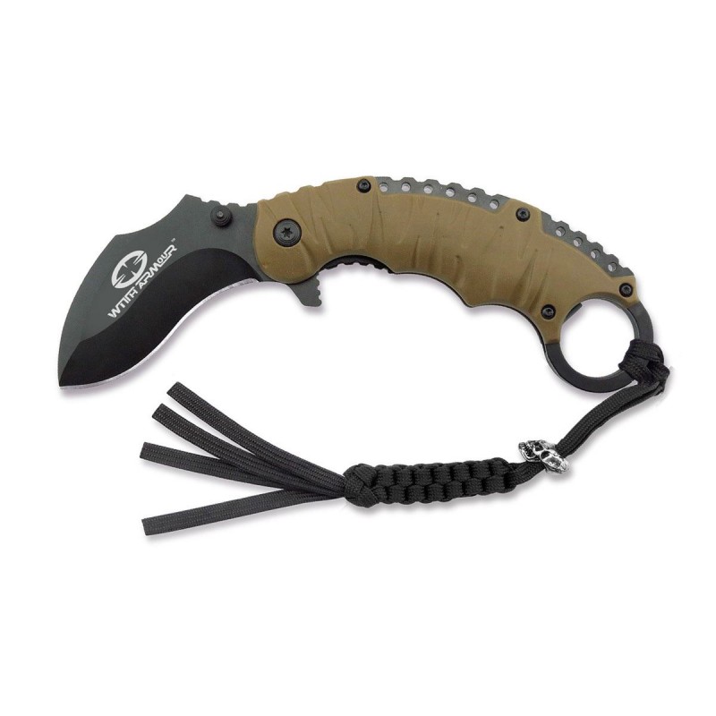 Witharmour Eagle Claw K Tan Messer, Militärmesser (taktische Messer)