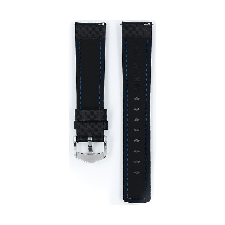 Hirsch Lederband Carbon