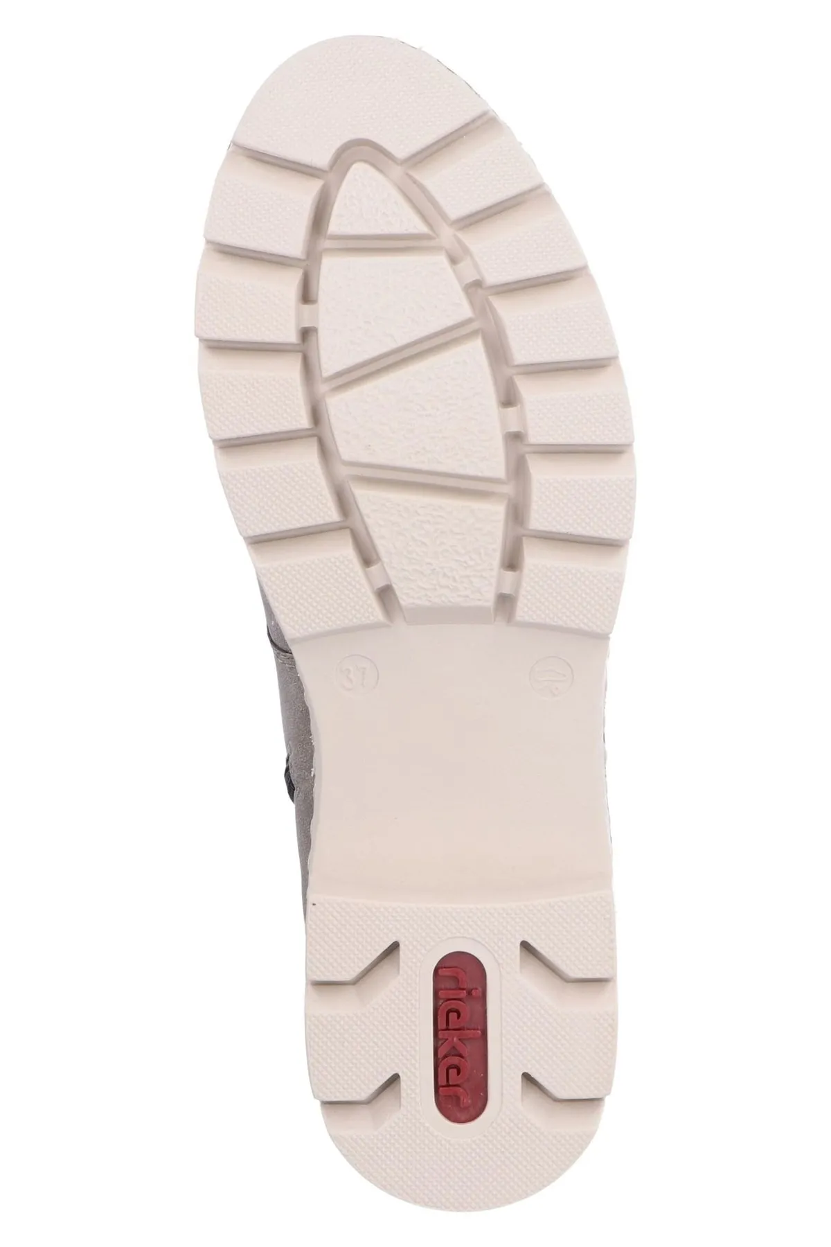 Rieker  Stiefelette - Grau - Blockabsatz