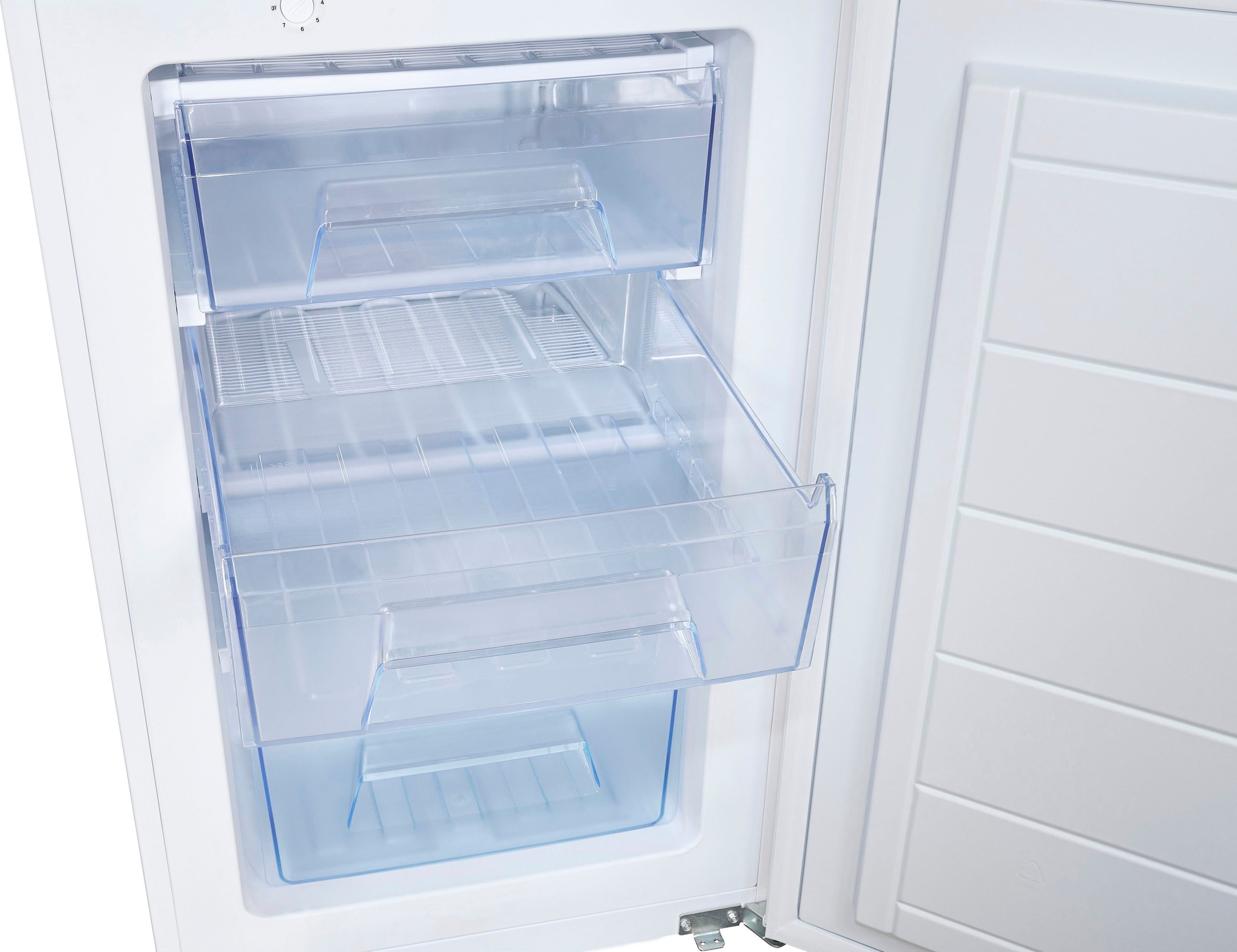 exquisit Einbaugefrierschrank EGS101-080E, 87,1 cm hoch, 54 cm breit