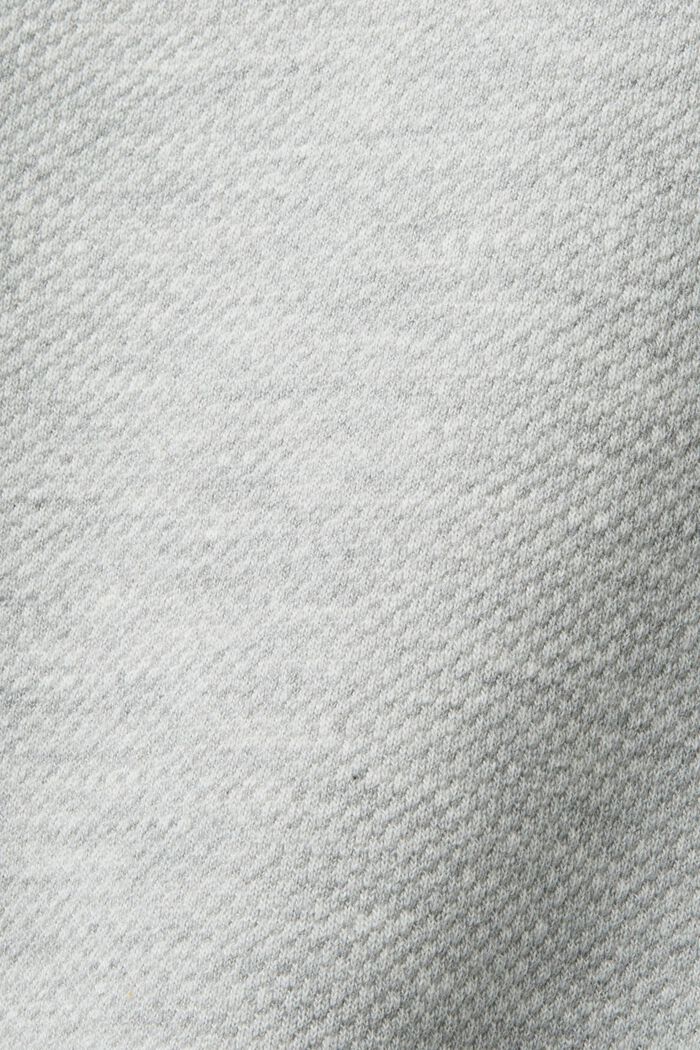 Sweatshirt aus Fleece mit Mesh-Logo