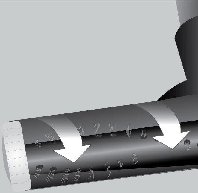 AEG Matratzendüse AZE123, Zubehör für AEG VX6, AEG VX7, AEG LX7, (2-tlg), mit Klickverschluss