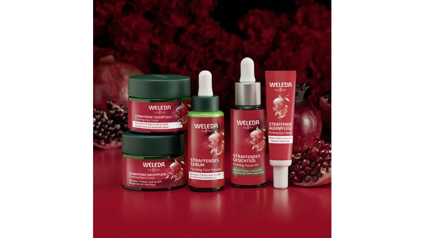 Weleda GRANATAPFEL Straffende Augenpflege Granatapfel & Maca-Peptide 12 ml