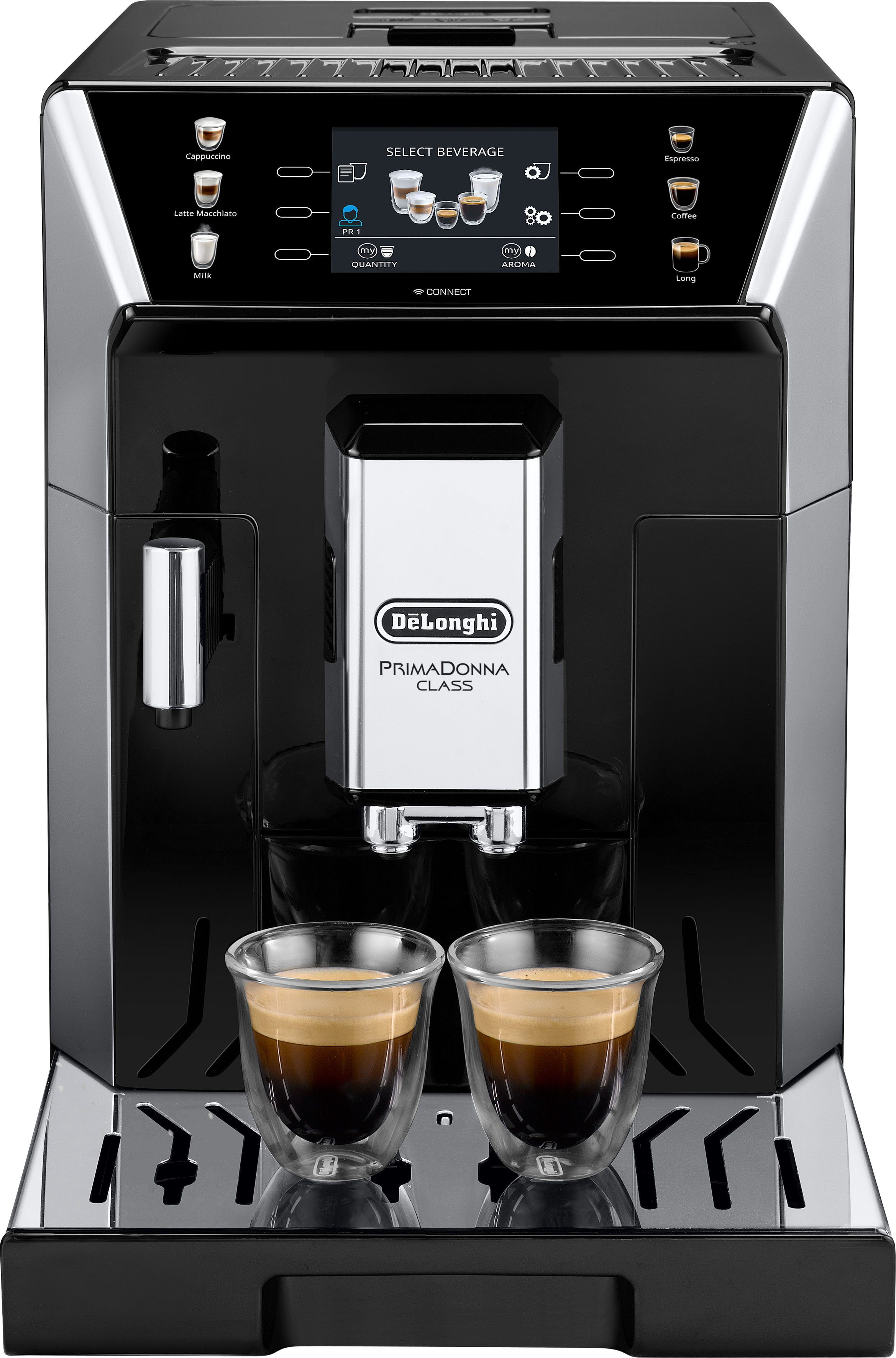 De'Longhi Kaffeevollautomat PrimaDonna Class ECAM 550.65.SB, schwarz