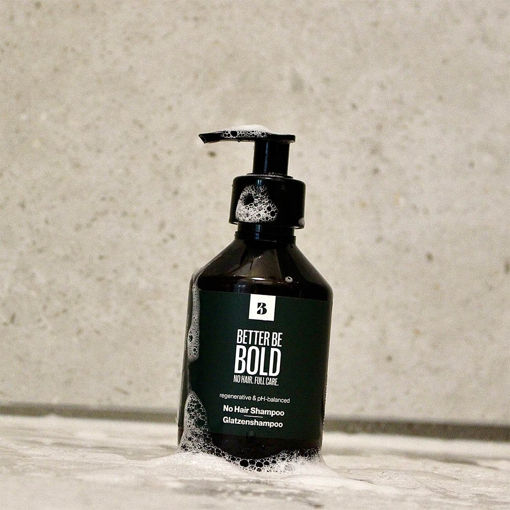 BETTER BE BOLD Glatze Und Gesicht Glatzenshampoo 200ml
